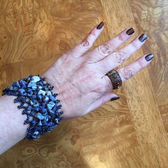 FANTASTIC BLUE Rock Bracelet! - Picture 6 of 6